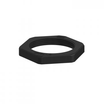 Locknut, metric thread, black