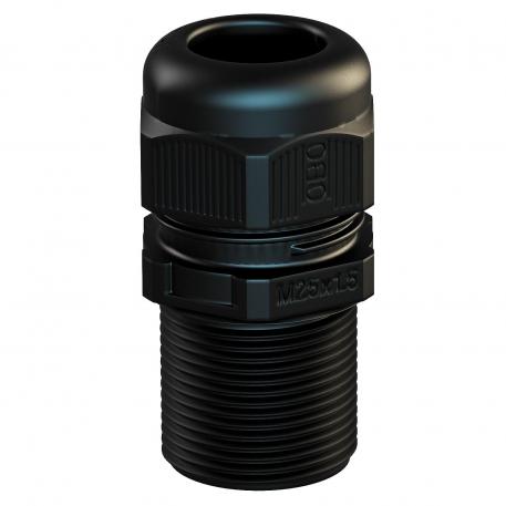 Cable gland, metric thread, extra long, black  |  | M32 x 1,5 | no | Black