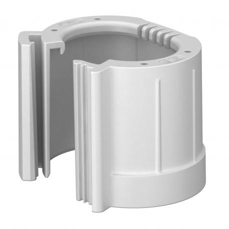 Pipe end cap, splittable, metric, light grey M16