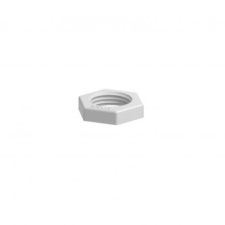 Locknut, metric thread, light grey 25 | 5 | M16_x_1,5 | 22