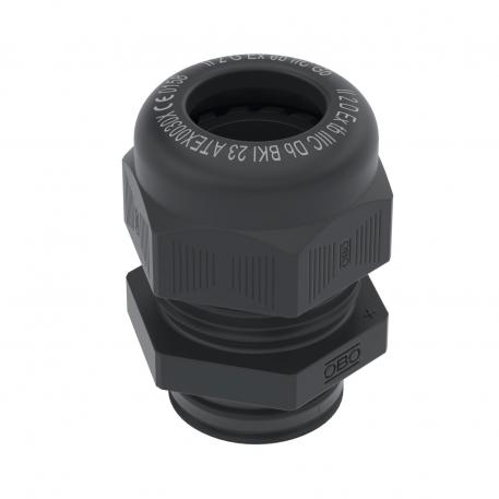 Cable gland, EX area, metric thread, black  |  | M25 x 1,5 | no | Black