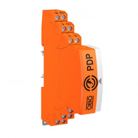 Plug-in data cable protection, 2x2-pole, indirect earthing, with visual signalling, 12 V  4 | 2x2-pole | 12 | 16 | Terminal