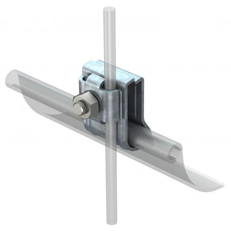 Gutter clamp RK-FIX FT 2 x Rd 8 | 25 | 15