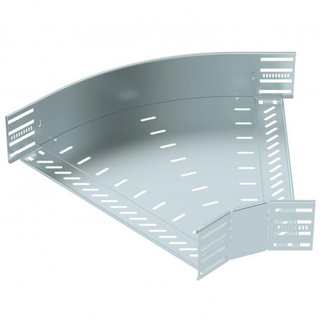 45° bend 110 FS 500 | Steel | Strip galvanized