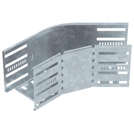 45° bend 110  FT 100 | Steel | Hot-dip galvanised