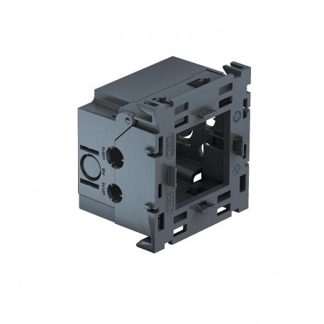 Accessory mounting box 71GD8-2, single, for Modul 45® 