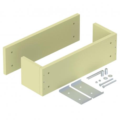 Strain relief on four sides, empty housing, internal height 175 mm 660 | 610 | 200 | 225 | 175