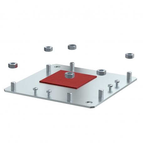 Lock plate for flat angle 