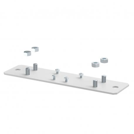 Lock plate reducer for metal fire protection duct